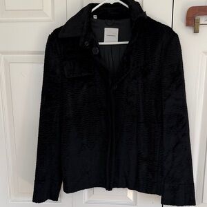 CNC Costume National Black Teddy Jacket